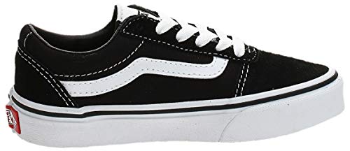 Vans Ward Suede/Canvas Zapatillas, Unisex Niños, Black/White Iju, 36 EU Vans Ward Suede/Canvas Zapatillas, Unisex Niños, Black/White Iju, 36 EU
