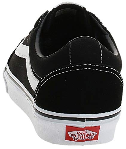 Vans Ward - Zapatillas para Mujer, Negro (Suede/Canvas/Black/White Iju), 37 EU Vans Ward - Zapatillas para Mujer, Negro (Suede/Canvas/Black/White Iju), 37 EU