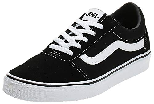 Vans Ward - Zapatillas para Mujer, Negro (Suede/Canvas/Black/White Iju), 37 EU Vans Ward - Zapatillas para Mujer, Negro (Suede/Canvas/Black/White Iju), 37 EU