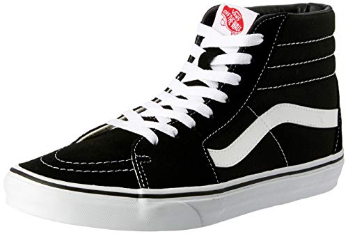 Vans, Zapatillas Altas Unisex Adulto, Negro (Black/White), 40 EU Vans, Zapatillas Altas Unisex Adulto, Negro (Black/White), 40 EU