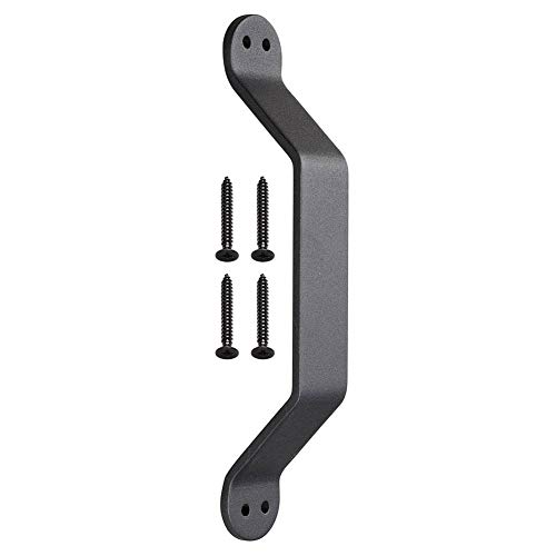 vap26 Tirador de Puerta de Granero Tirador de Puerta de Hierro Fundido Cobertizo de Garaje Bodega Tirador de Puerta de Granero Deslizante - Negro vap26 Tirador de Puerta de Granero Tirador de Puerta de Hierro Fundido Cobertizo de Garaje Bodega Tirador de Puerta de Granero Deslizante - Negro