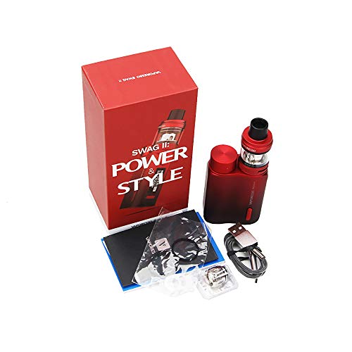 Vaporesso Swag 2 Starter Kit (Black) 80W TC/VW/Pluse Mode, tanque de 2 ml NRG PE, alimentado por una sola batería 18650 (no incluida), sin nicotina Vaporesso Swag 2 Starter Kit (Black) 80W TC/VW/Pluse Mode, tanque de 2 ml NRG PE, alimentado por una sola batería 18650 (no incluida), sin nicotina