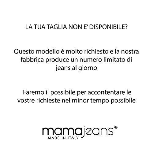 Vaqueros Premamà, la Prenda Esencial para tu guardarropa de Embarazada - Made in Italy (ES 38 - (S), Denim)