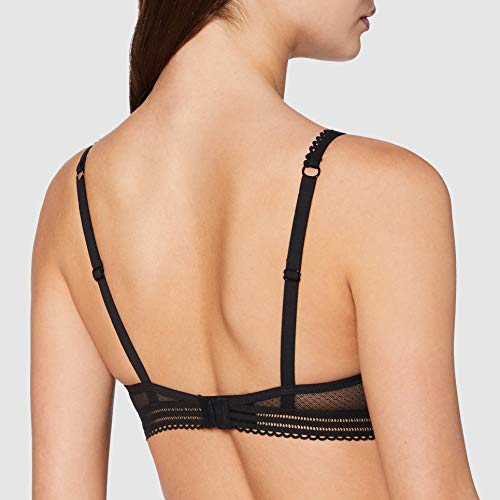 VARIANCE Lingerie Secrète Allure Sujetador sin Aros, Negro (Noir 030), 95B para Mujer