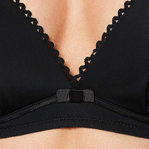 VARIANCE Lingerie Secrète Allure Sujetador sin Aros, Negro (Noir 030), 95B para Mujer