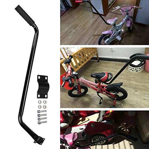 Varilla de Empuje Universal para Bicicleta Infantil, Barra de Empuje de Ayuda al Aprendizaje Barra de Soporte Negra manija de Seguridad Antideslizante para Bicicleta Agarre para Padres Barra de Poste Varilla de Empuje Universal para Bicicleta Infantil, Barra de Empuje de Ayuda al Aprendizaje Barra de Soporte Negra manija de Seguridad Antideslizante para Bicicleta Agarre para Padres Barra de Poste