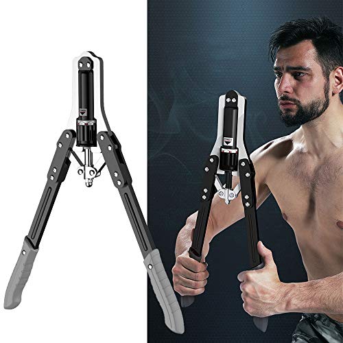 Varilla de Torque hidráulica,Entrenador de Fuerza Ajustable,Brazo Abs Ejercicio Muscular Pectoral Barra de torsión,Entrenamiento Muscular y de Fuerza,Equipo de Culturismo casero