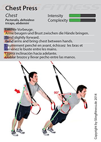 Variosling® Cartas de Entrenamiento en Suspensión con 54 Ejercicios | Plan/Rutina/instrucción del Entrenamiento Funcional/Muscular | Juego de Naipes para Entrenamientos en Grupo Variosling® Cartas de Entrenamiento en Suspensión con 54 Ejercicios | Plan/Rutina/instrucción del Entrenamiento Funcional/Muscular | Juego de Naipes para Entrenamientos en Grupo