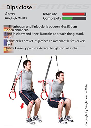 Variosling® Cartas de Entrenamiento en Suspensión con 54 Ejercicios | Plan/Rutina/instrucción del Entrenamiento Funcional/Muscular | Juego de Naipes para Entrenamientos en Grupo Variosling® Cartas de Entrenamiento en Suspensión con 54 Ejercicios | Plan/Rutina/instrucción del Entrenamiento Funcional/Muscular | Juego de Naipes para Entrenamientos en Grupo