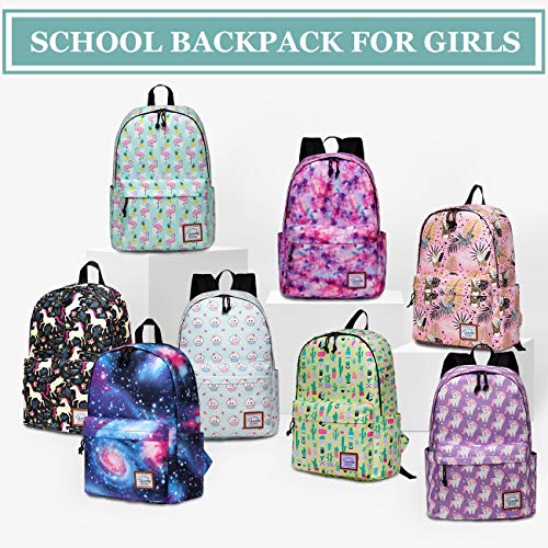 VASCHY Mochila Mujer, Mochila Niña Casual Mochilas Escolares Juveniles Mochila para Portatil 14 Pulgadas Mochila Universidad Impermeable Mochila Instituto para Chicas Flamencos VASCHY Mochila Mujer, Mochila Niña Casual Mochilas Escolares Juveniles Mochila para Portatil 14 Pulgadas Mochila Universidad Impermeable Mochila Instituto para Chicas Flamencos