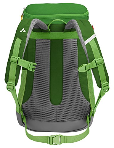 VAUDE Pecki 14 – Mochila de senderismo para niño – color verde, talla 14L