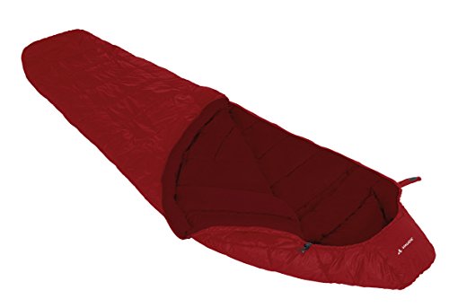 VAUDE Sioux 800 S Syn Saco de Dormir, Mujer, Rojo (Rojo Oscuro India), Talla única
