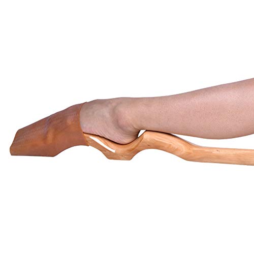 Vbest life Arch Stretcher para Ballet y Gimnasia, Estiramiento de piernas ooden Ballet Dance Foot Stretch Stretcher Arch Enhancer con Banda elástica