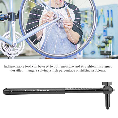 Vbest life Indicador de alineación de la suspensión del Cambio de Bicicletas, Herramientas de calibración del Gancho de la Cola de la Bicicleta para Bicicleta de montaña(Negro) Vbest life Indicador de alineación de la suspensión del Cambio de Bicicletas, Herramientas de calibración del Gancho de la Cola de la Bicicleta para Bicicleta de montaña(Negro)