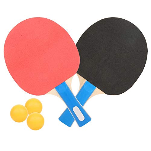 Vbest life Juego de Tenis de Mesa de Padel Ping Pong: Paquete de 4 Raquetas y 6 Pelotas de Tenis de Mesa para Jugar en Interiores o al Aire Libre