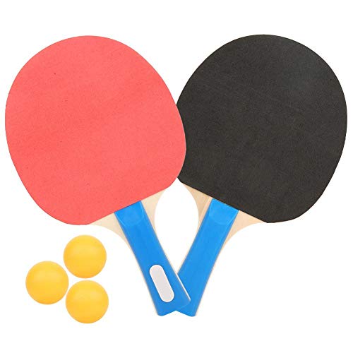 Vbest life Juego de Tenis de Mesa de Padel Ping Pong: Paquete de 4 Raquetas y 6 Pelotas de Tenis de Mesa para Jugar en Interiores o al Aire Libre