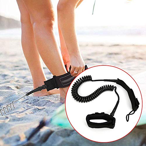 Vbest life Tabla de Padel Cuerda de Seguridad Elástico Deportes acuáticos Cuerda para pies Surf Tabla de Paleta Seguridad Tobillo Muelle Correa de tracción Surf Correa enrollada Negro(Negro) Vbest life Tabla de Padel Cuerda de Seguridad Elástico Deportes acuáticos Cuerda para pies Surf Tabla de Paleta Seguridad Tobillo Muelle Correa de tracción Surf Correa enrollada Negro(Negro)