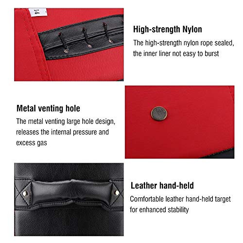 Vbest life Taekwondo Kicking Shield, Durable PU Boxing Karate Pad para MMA Artes Marciales Boxeo Muay Thai Karate Training(Rojo) Vbest life Taekwondo Kicking Shield, Durable PU Boxing Karate Pad para MMA Artes Marciales Boxeo Muay Thai Karate Training(Rojo)