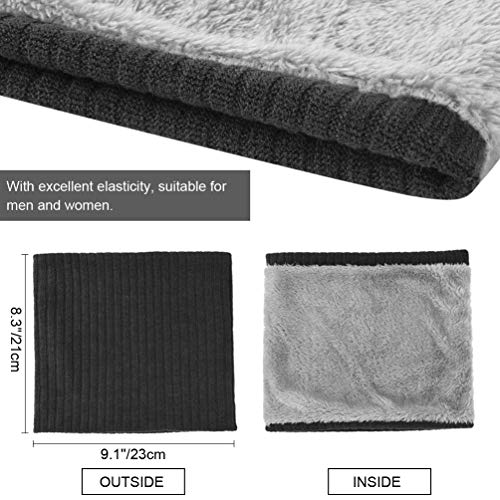 VBIGER Bufanda de punto Invierno Bufanda Caliente de Cuello para Mujer y Hombre VBIGER Bufanda de punto Invierno Bufanda Caliente de Cuello para Mujer y Hombre