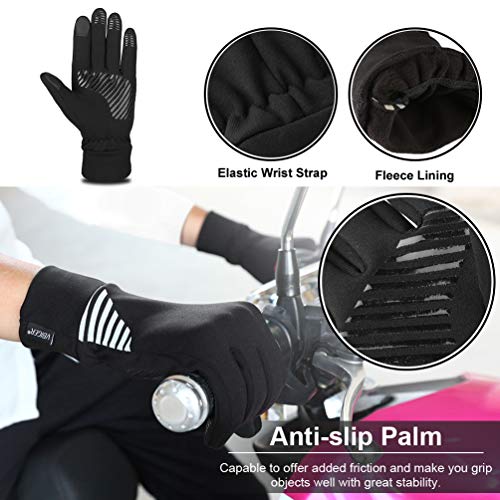 VBIGER Guantes de Pantalla Táctil del Otoño Invierno Antideslizante Guantes al Aire Libre,Unisex