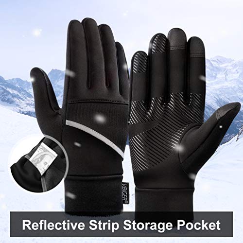 VBIGER Guantes Invierno Hombre Mujeres Cálido Espesar a Prueba de Viento Anti-Deslizantes Táctiles Antideslizantes con Pantalla Táctil de Correr Ciclismo Moto Deportivos Trabajo VBIGER Guantes Invierno Hombre Mujeres Cálido Espesar a Prueba de Viento Anti-Deslizantes Táctiles Antideslizantes con Pantalla Táctil de Correr Ciclismo Moto Deportivos Trabajo