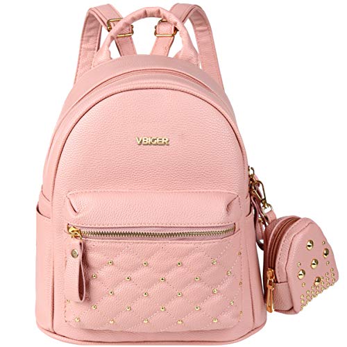 Vbiger Mochilas Mujer de Cuero Mochila de Moda Ocio 2 en 1 para Ocio Viaje Vbiger Mochilas Mujer de Cuero Mochila de Moda Ocio 2 en 1 para Ocio Viaje