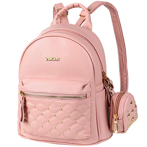 Vbiger Mochilas Mujer de Cuero Mochila de Moda Ocio 2 en 1 para Ocio Viaje Vbiger Mochilas Mujer de Cuero Mochila de Moda Ocio 2 en 1 para Ocio Viaje
