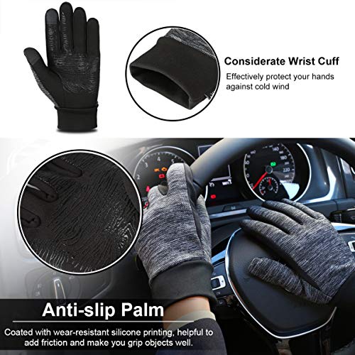 VBIGER Pantalla Táctil Antideslizante de la Silicona Deportes Guantes Calientes al Aire Libre del Otoño e Invierno,Unisex VBIGER Pantalla Táctil Antideslizante de la Silicona Deportes Guantes Calientes al Aire Libre del Otoño e Invierno,Unisex