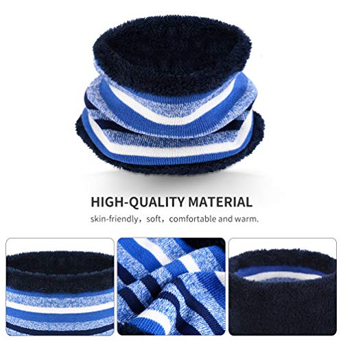 VBIGER Sombreros de Caliente Punto para Niños y Niñas con Forro de Felpa Corta, Set de Bufanda, Gorro y Guantes, 3 Piezas, 3-6 Años VBIGER Sombreros de Caliente Punto para Niños y Niñas con Forro de Felpa Corta, Set de Bufanda, Gorro y Guantes, 3 Piezas, 3-6 Años