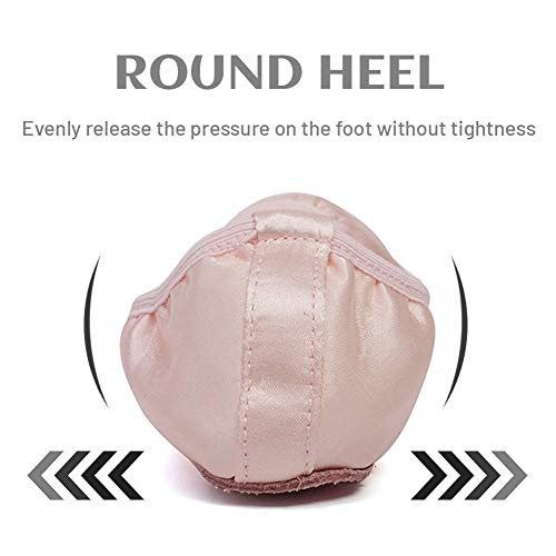 VCIXXVCE Zapatos de Baile de Ballet de satén para niñas Zapatillas de Ballet Zapatillas de Gimnasia Suela Partida con Cinta,Color Desnudo,30 EU VCIXXVCE Zapatos de Baile de Ballet de satén para niñas Zapatillas de Ballet Zapatillas de Gimnasia Suela Partida con Cinta,Color Desnudo,30 EU