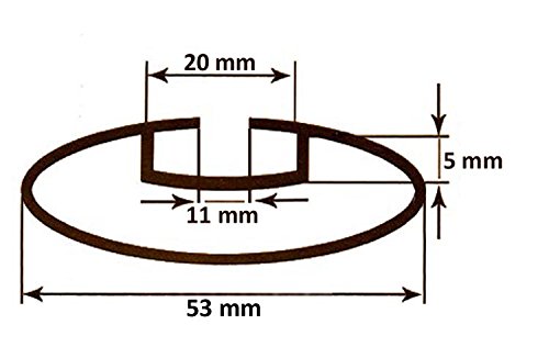 VDP Barras de Aluminio para bacas de hasta 90 kg Confirm, Referencia 005-135-R VDP Barras de Aluminio para bacas de hasta 90 kg Confirm, Referencia 005-135-R