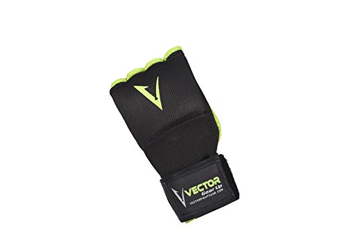 Vector Sports - Vendajes de Mano de Gel Acolchado para Entrenamiento, Unisex, Protector de puño, para ser Usado Debajo de los Guantes para Boxeo MMA Kickboxing Muay Thai, 4 Colores, Large, Verde Vector Sports - Vendajes de Mano de Gel Acolchado para Entrenamiento, Unisex, Protector de puño, para ser Usado Debajo de los Guantes para Boxeo MMA Kickboxing Muay Thai, 4 Colores, Large, Verde