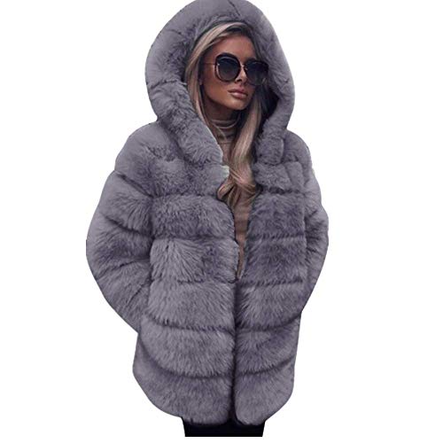 Vectry Black Friday 2019 Rebajas Mujer Abrigo De Peluche Sintético Sudadera con Capucha Sudadera De Color Liso Chaqueta con Capucha Abrigo De Invierno Ropa De Abrigo De Mujer … (_Gris, XXL) Vectry Black Friday 2019 Rebajas Mujer Abrigo De Peluche Sintético Sudadera con Capucha Sudadera De Color Liso Chaqueta con Capucha Abrigo De Invierno Ropa De Abrigo De Mujer … (_Gris, XXL)