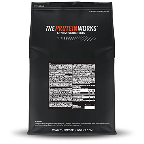 Vegan Protein Powder | 100% A Base de Plantas | Sin Gluten | Ecológico | Bajo en Grasas| THE PROTEIN WORKS | Chocolate y Caramelo | 1kg