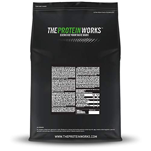 Vegan Protein Powder | 100% A Base de Plantas | Sin Gluten | Ecológico | Bajo en Grasas| THE PROTEIN WORKS | Chocolate y Caramelo | 500g