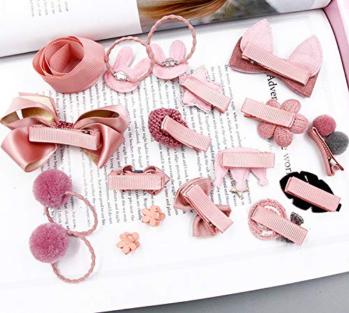 VEGCOO 54 Piezas Clips Pelo Bebe Niña y Gomas del Pelo Elásticos, Multicolor Horquillas Pelo Pinzas Bandas Accesorios para El Cabello con Caja de Regalo para Niña (A) VEGCOO 54 Piezas Clips Pelo Bebe Niña y Gomas del Pelo Elásticos, Multicolor Horquillas Pelo Pinzas Bandas Accesorios para El Cabello con Caja de Regalo para Niña (A)