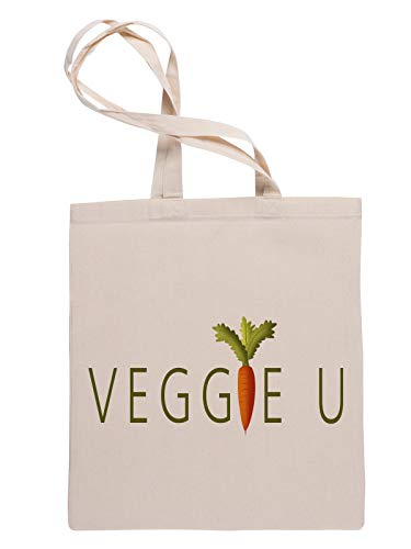 Vegetariano Tú Bolsa Fe Compras Reutilizable Reusable Tote Shopping Bag