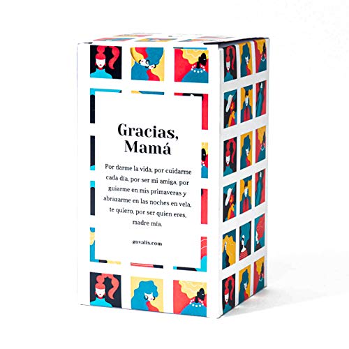 Vela Aromática Gracias, Mamá | Cera de Soja 100% Natural | 70-90 horas, Vela Perfumada Grande en Vaso, Olor a Flores, Regalos Originales para Mamás, Día de la Madre, Decoración, Yoga, Dormitorio, Baño Vela Aromática Gracias, Mamá | Cera de Soja 100% Natural | 70-90 horas, Vela Perfumada Grande en Vaso, Olor a Flores, Regalos Originales para Mamás, Día de la Madre, Decoración, Yoga, Dormitorio, Baño