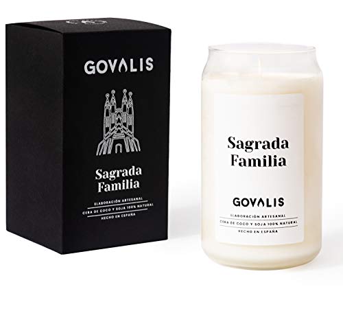 Vela Aromática Sagrada Familia Barcelona | Cera de Soja 100% Natural | 70-90 horas, Vela Perfumada Grande en Vaso, Viajes Recuerdos Barcelona, Regalos Originales, Decoración, Yoga, Dormitorio, Baño Vela Aromática Sagrada Familia Barcelona | Cera de Soja 100% Natural | 70-90 horas, Vela Perfumada Grande en Vaso, Viajes Recuerdos Barcelona, Regalos Originales, Decoración, Yoga, Dormitorio, Baño