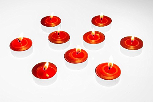 Velas de té aromáticas velas set 54pcs 4 sabores candelabros de surtido (paquetes de 6x9) 4 aromas Fresa, Manzana, Lavanda, Naranja (aroma combo B)