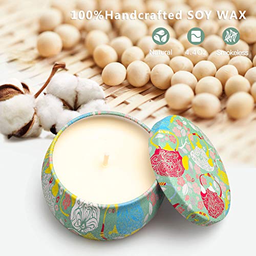 Velas Perfumadas de Regalo, Regalos Originales para Mujer, Cera de Soja 100% Natural, 25-30 Horas, Velas Aromaticas Yoga, Regalos San Valentin, Día del Padre, Aniversario, Navidad, Año Nuevo, Portátil Velas Perfumadas de Regalo, Regalos Originales para Mujer, Cera de Soja 100% Natural, 25-30 Horas, Velas Aromaticas Yoga, Regalos San Valentin, Día del Padre, Aniversario, Navidad, Año Nuevo, Portátil