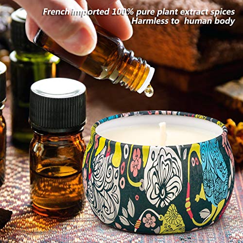 Velas Perfumadas de Regalo, Regalos Originales para Mujer, Cera de Soja 100% Natural, 25-30 Horas, Velas Aromaticas Yoga, Regalos San Valentin, Día del Padre, Aniversario, Navidad, Año Nuevo, Portátil Velas Perfumadas de Regalo, Regalos Originales para Mujer, Cera de Soja 100% Natural, 25-30 Horas, Velas Aromaticas Yoga, Regalos San Valentin, Día del Padre, Aniversario, Navidad, Año Nuevo, Portátil