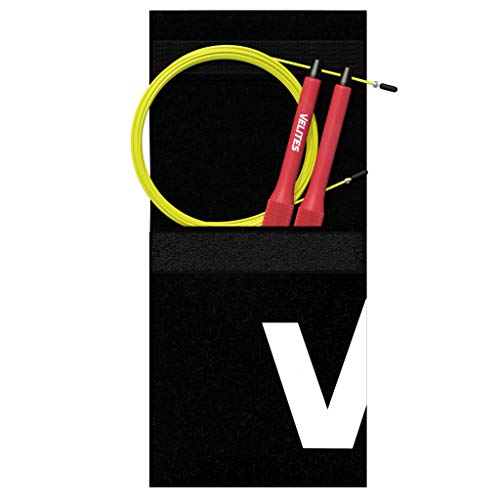 Velites Cuerda de Saltar lastrada para Crossfit, Boxeo y Fitness Vropes Fire 2.0 Comba de Velocidad de Aluminio (Lastres no inculidos) Velites Cuerda de Saltar lastrada para Crossfit, Boxeo y Fitness Vropes Fire 2.0 Comba de Velocidad de Aluminio (Lastres no inculidos)