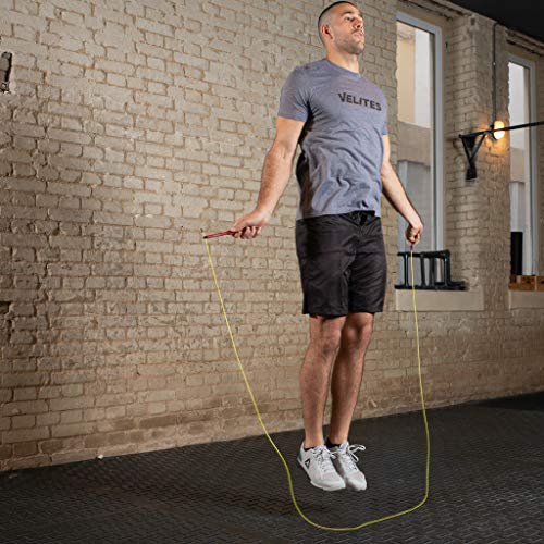 Velites Cuerda de Saltar lastrada para Crossfit, Boxeo y Fitness Vropes Fire 2.0 Comba de Velocidad de Aluminio (Lastres no inculidos) Velites Cuerda de Saltar lastrada para Crossfit, Boxeo y Fitness Vropes Fire 2.0 Comba de Velocidad de Aluminio (Lastres no inculidos)