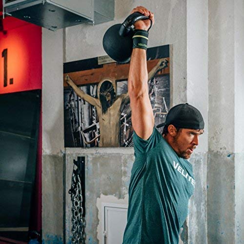 Velites Muñequeras Profesionales bicapa para Crossfit, Gimnasio o Halterofilia Core (Verde) Velites Muñequeras Profesionales bicapa para Crossfit, Gimnasio o Halterofilia Core (Verde)