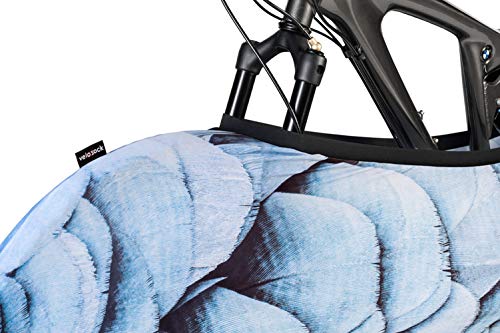Velo Sock Funda cubre bicicletas para interiores – FEATHERS – La mejor solución para mantener los suelos y las paredes LIBRES DE SUCIEDAD – Sirve para el 99% de las bicicletas para ADULTOS Velo Sock Funda cubre bicicletas para interiores – FEATHERS – La mejor solución para mantener los suelos y las paredes LIBRES DE SUCIEDAD – Sirve para el 99% de las bicicletas para ADULTOS
