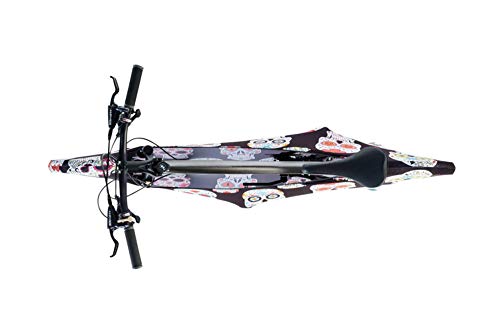 Velo Sock Skulls Bike Cover, Unisex-Adult, Sirve para EL 99% DE Las Bicicletas para Adultos Velo Sock Skulls Bike Cover, Unisex-Adult, Sirve para EL 99% DE Las Bicicletas para Adultos