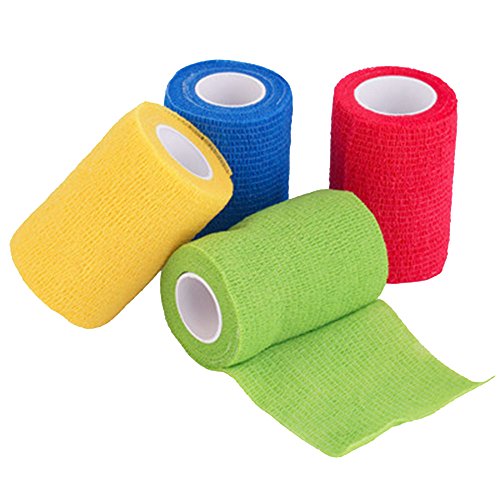 Vendaje cohesivo,12 Vendajes Elásticos Adhesivos Adhesivos Para Camuflaje de La Pegatina de Bicicleta de Caza (A) Vendaje cohesivo,12 Vendajes Elásticos Adhesivos Adhesivos Para Camuflaje de La Pegatina de Bicicleta de Caza (A)