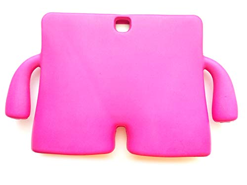 Vendopolis Funda para Tablet 10,1" para NIÑOS Goma Solo Compatible con Samsung Galaxy Modelos Modelos P7500/P600/TAB 3/P5210/P5200/TAB 4/T530/T531 (Rosa)