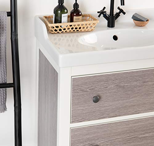 Venilia Klebefolie Kiefer Grau 45 cm x 200 cm Adhesiva Fix Pino Gris, Muebles, lámina autoadhesiva para Papel Pintado, Aspecto Natural de Madera, 45 cm x 2 m, Espesor: 0,15 mm, 53339, PVC Venilia Klebefolie Kiefer Grau 45 cm x 200 cm Adhesiva Fix Pino Gris, Muebles, lámina autoadhesiva para Papel Pintado, Aspecto Natural de Madera, 45 cm x 2 m, Espesor: 0,15 mm, 53339, PVC